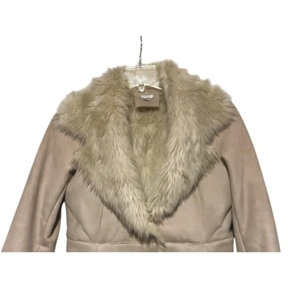 Y2K Cache Penny Lane Coat S Faux Fur Lined Faux Suede Microsuede Hippie Boho - Picture 2 of 11